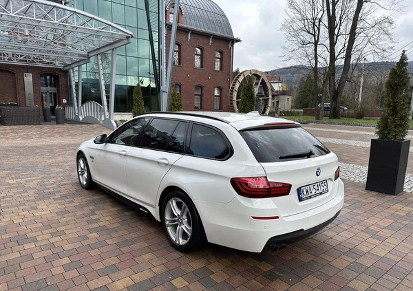 BMW Seria 5 cena 79950 przebieg: 245500, rok produkcji 2013 z Wadowice małe 37